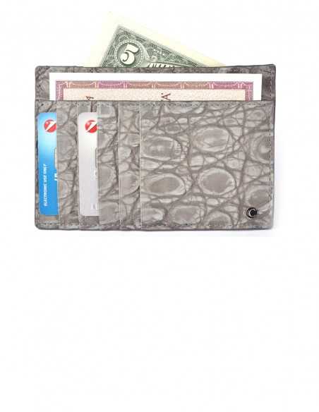 Business Card Holder Nubuck Alligator from your choice