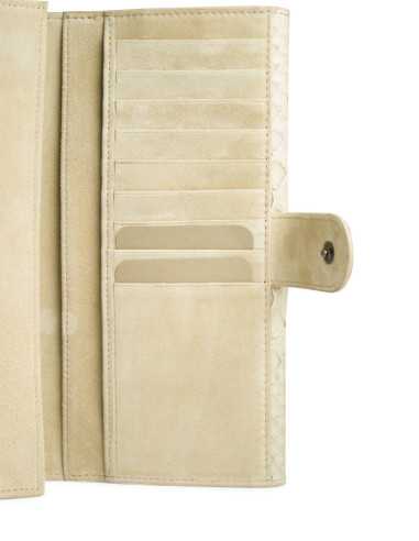 Portefeuille Femme en Cuir de Python – Élégance...