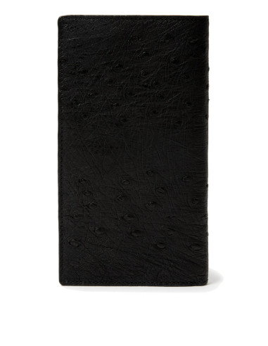 Portefeuille Long en Cuir d'Autruche pour Homme...