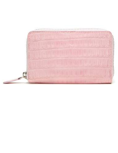 Cartera de Mujer Slim de Lujo con Cremallera en...