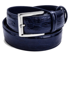 Blue Alligator Formal Belt for Man