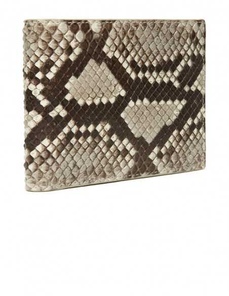 Men's Diamond Python Horizontal Wallet
