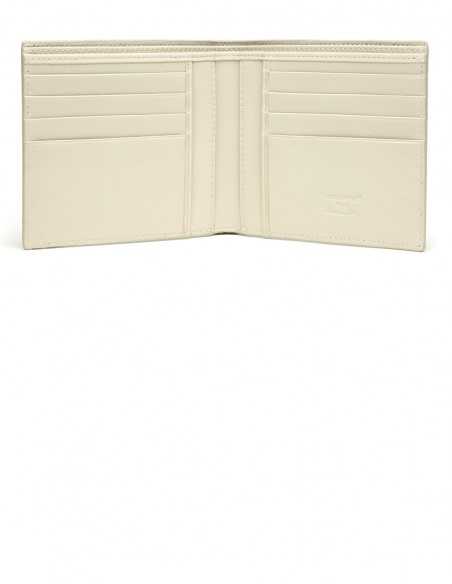 Exklusive Herren Quadratisches Python Portemonnaie mit Diamantmuster