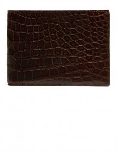 Alligator Bifold Horizontal Wallet for Man