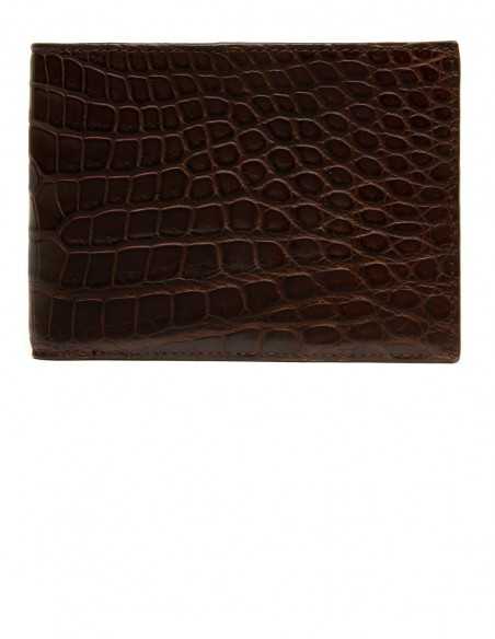 Alligator Bifold Horizontal Wallet for Man