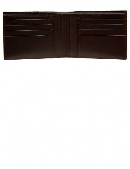 Men's Alligator Bifold Horizontal Wallet Interior Organization