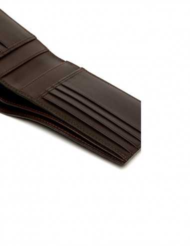 Men's Alligator Bifold Horizontal Wallet Interior Pockets