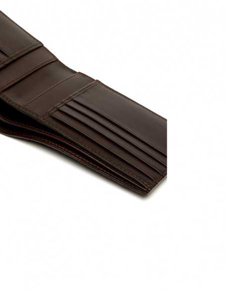 Men's Alligator Bifold Horizontal Wallet Interior Pockets