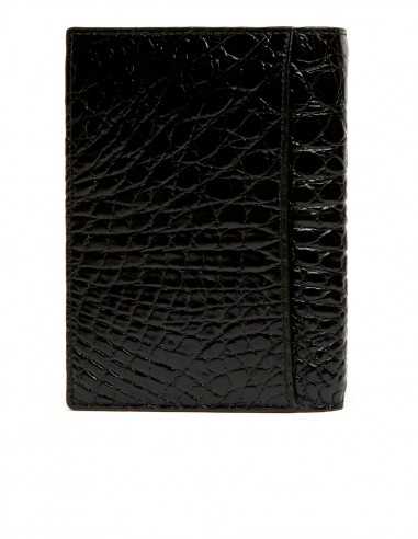 Passport Cover made of Genuine Alligator Skin