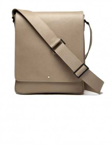 Contemporary City Bag with padded pocket for iPad made of Textured Calfskin