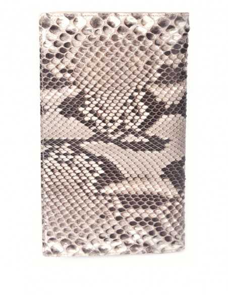 Travel Wallet made of Snake Skin Rock Python
