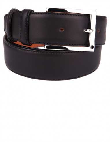 Classic Black Box Calfskin Men's Belt