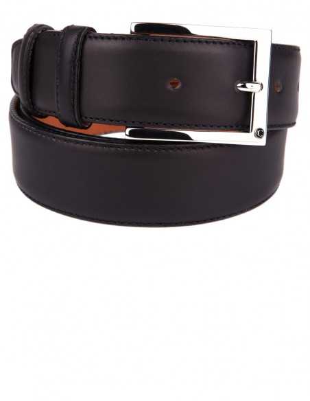 Classic Black Box Calfskin Men's Belt