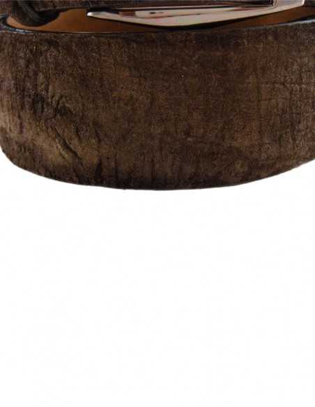 Hippo Men's Belt Leather Detail