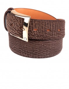 Shark Leather Men's Belt, Genuine Shark Leather 2