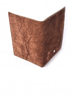 Men's Vertical Hippopotamus BiFold Wallet 2