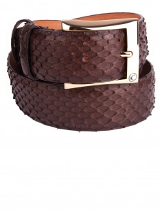 Python Molurus Snake Skin Men's Belt a perfect sportif Belt