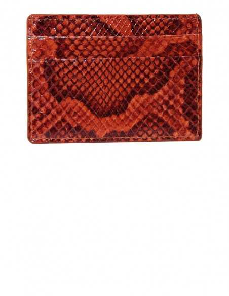 Snakeskin Slim Credit Card Case