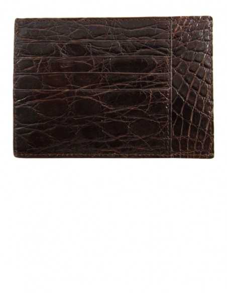 Matte Alligator Smart Credit Card Case