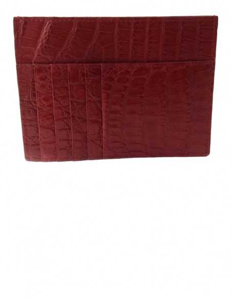 Matte Alligator Belly Smart Credit Card Case