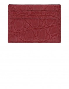 Nubuck Alligator Slim Card Case