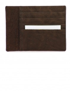 Elephant Leather Smart Credit Card Case