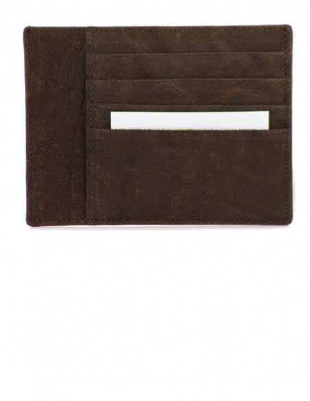 Elephant Leather Smart Credit Card Case