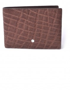 Men's Horizontal Elephant BiFold Wallet