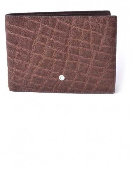Men's Horizontal Elephant BiFold Wallet