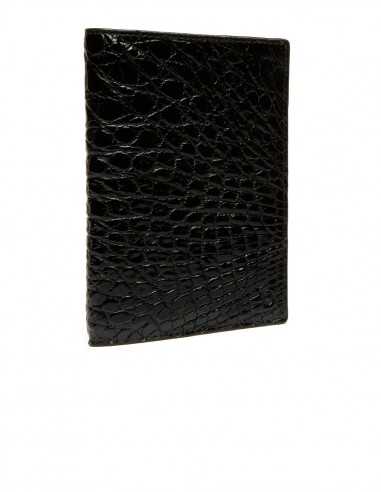 Glossy Alligator Bifold Wallet for Man