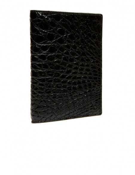 Glossy Alligator Bifold Wallet for Man