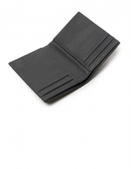 Compact Alligator Wallet Calfskin Lining