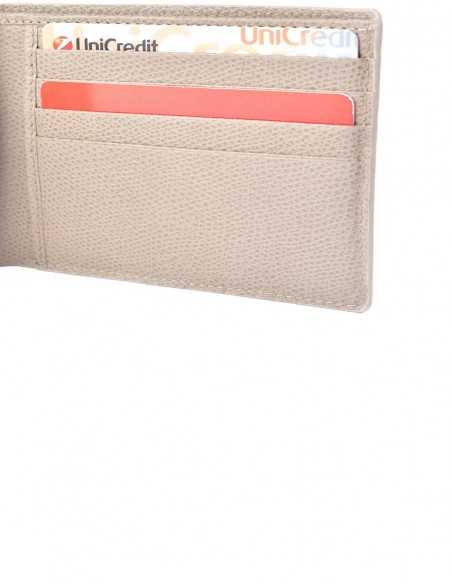 Bifold Classic Calfskin Wallet Textured Lining