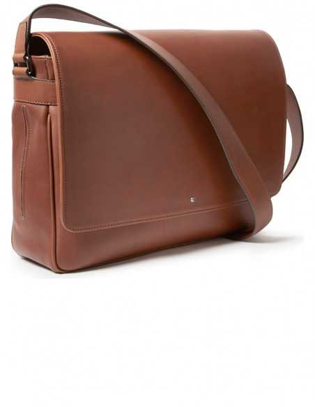 Barenia Smooth Box Calfskin Messenger Bag