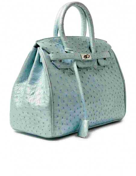 Women's Crossbody Genuine Ostrich Bag