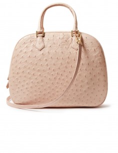 Catherine Satchel Ostrich Bag for an Elegant Outfit