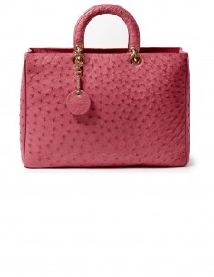 Jane Ostrich Padlock Women's Bag