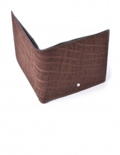 Men's Square Elephant BiFold Wallet 2
