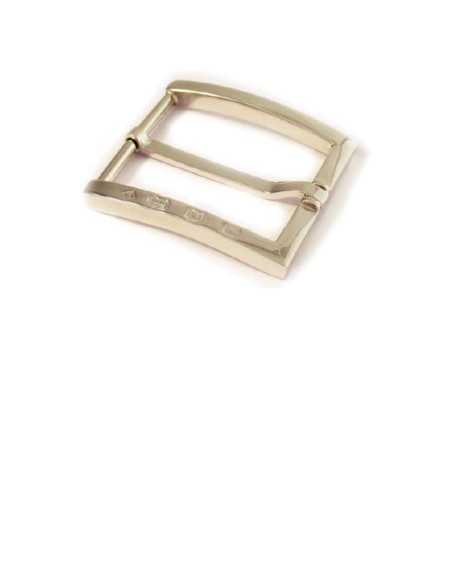 A1220/35 35MM 925 Sterling Silver Buckle with Contemporary Symbols