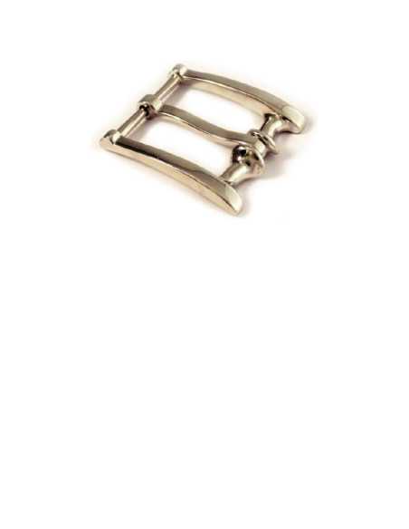 A3294/35 35MM Contemporary 925 Silver Buckle - Refined Design for Stylish Elegance