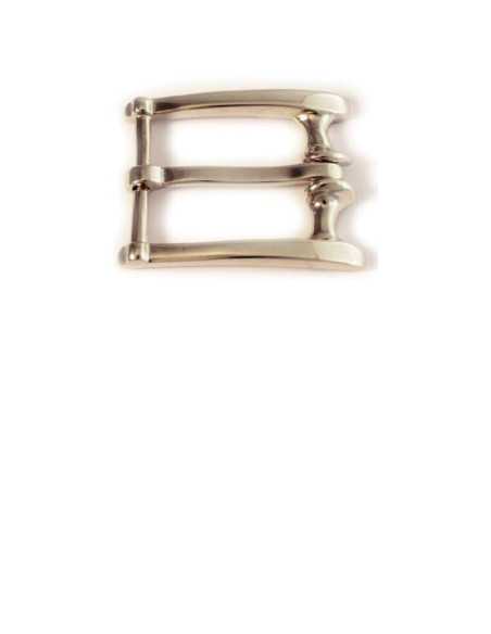A3294/35 35MM Contemporary 925 Silver Buckle - Refined Design for Stylish Elegance