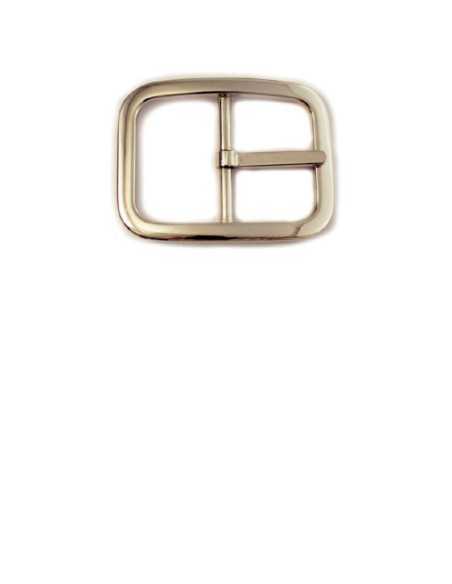 A1280/30 Fibbia 30MM in Argento Sterling 925 con forme arrotondate - Per cinture eleganti