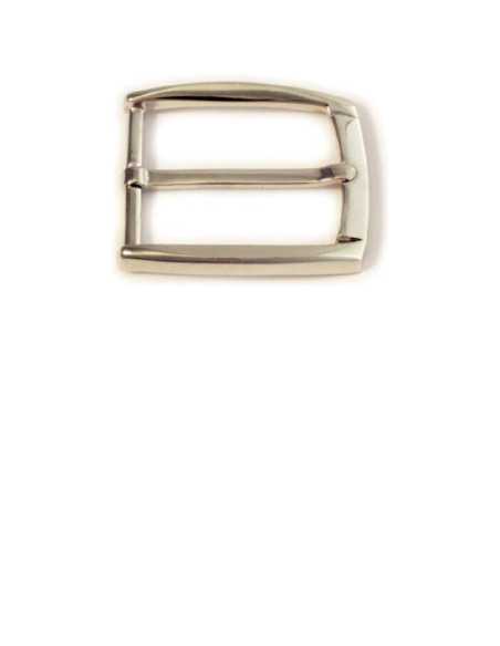 A1162/35 Hebilla de 35MM en Plata Esterlina 925 - Diseño limpio para conjuntos elegantes