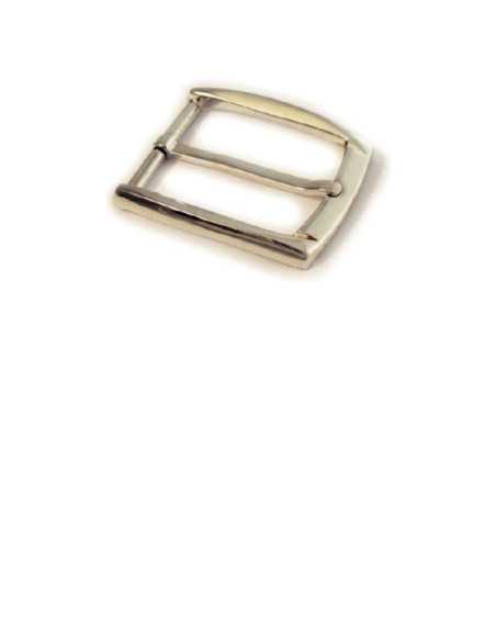 A1162/35 Hebilla de 35MM en Plata Esterlina 925 - Diseño limpio para conjuntos elegantes