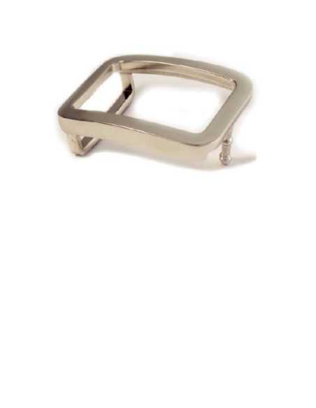 A1246/35 Hebilla de 35MM en Plata 925 para Correas de Cinturón Reversibles y Removibles | Declaración de Estilo Versátil