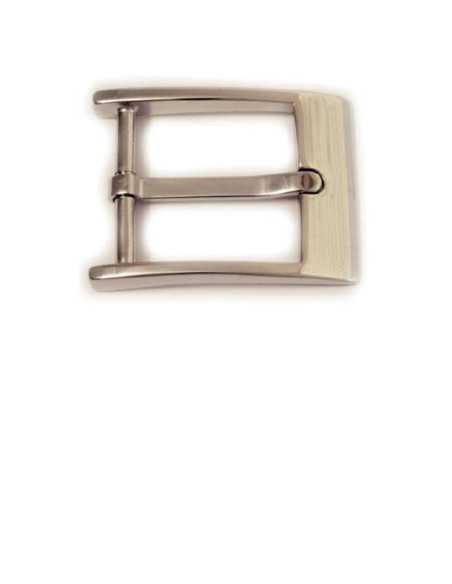 A0355/32 Boucle Contemporaine de 32MM en Argent Sterling 925 pour Ceintures en Cuir de Qualité | Élégance Moderne