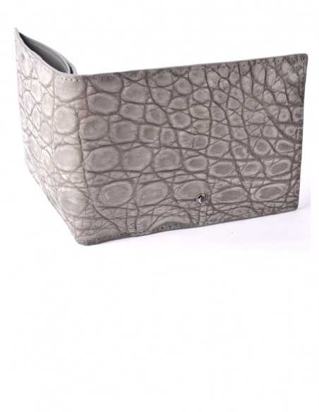 Nubuck Alligator BiFold Wallet for Man