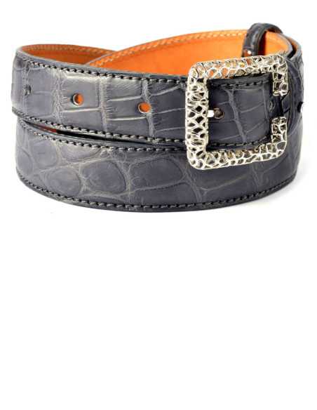 Women's Belt made of genuine Matte Alligator color choice