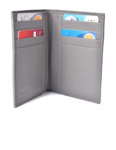 Limitierte Herren-Vertikal-Bifold-Geldbörse aus...