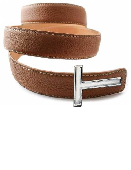 Cintura Double Face in PELLE STAMPATA per fibbie TOM FORD